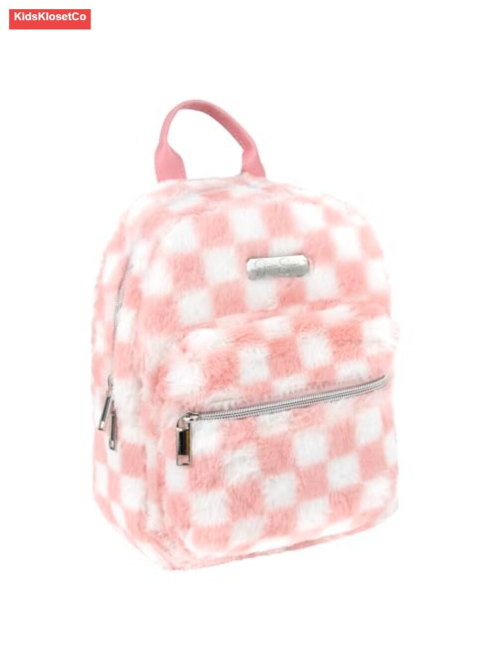 Mini Plush Tablet Backpack Fits 9" Tablet Adjustable Straps